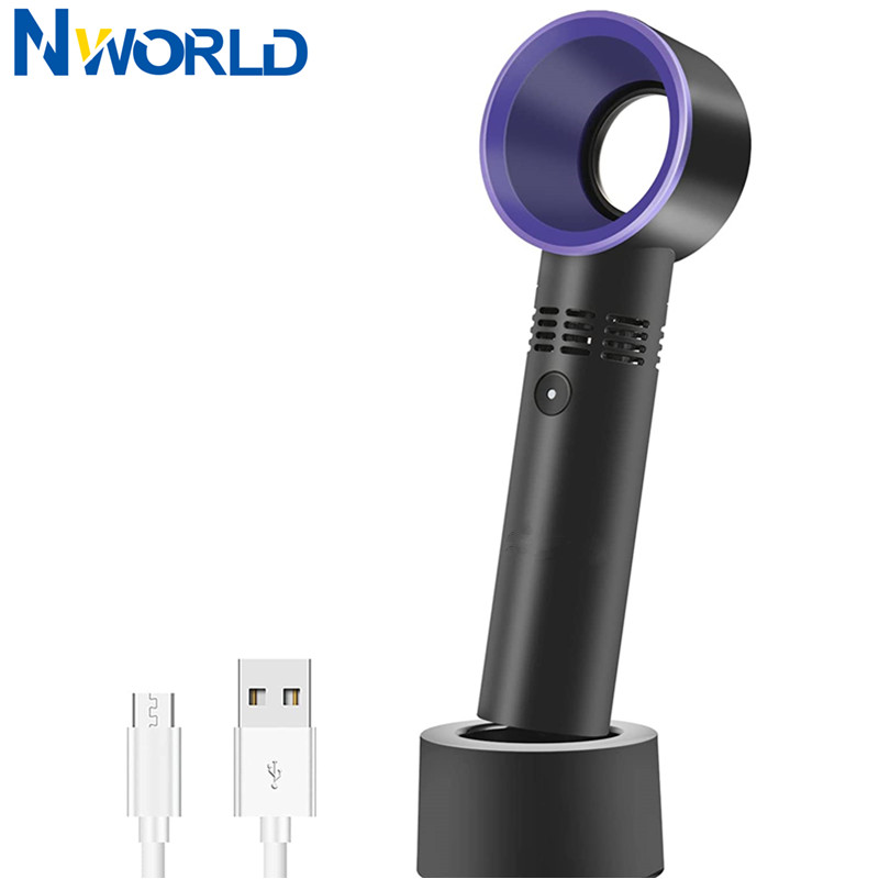Smart Electronics Gadgets For Home - Ventilador sin aspas recargable por USB,