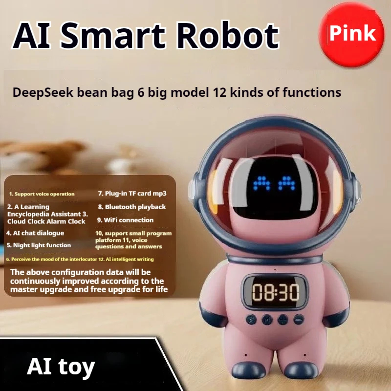 Nuevo Robot de Chat de Voz Int - Digital Alarm Clock reseña y precio