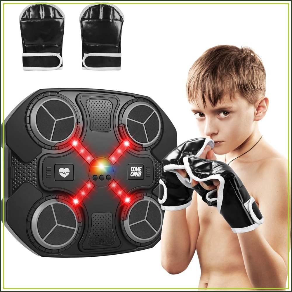 Máquina de boxeo musical intel - Led Gloves Music reseña y precio