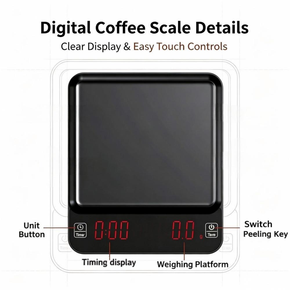 Báscula Digital de Alta Precis - Electronics & Gadgets Starting With D reseña y precio