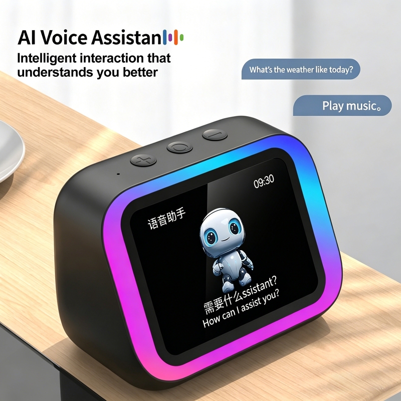 Altavoz Bluetooth con Asistent - Digital Alarm Clock reseña y precio