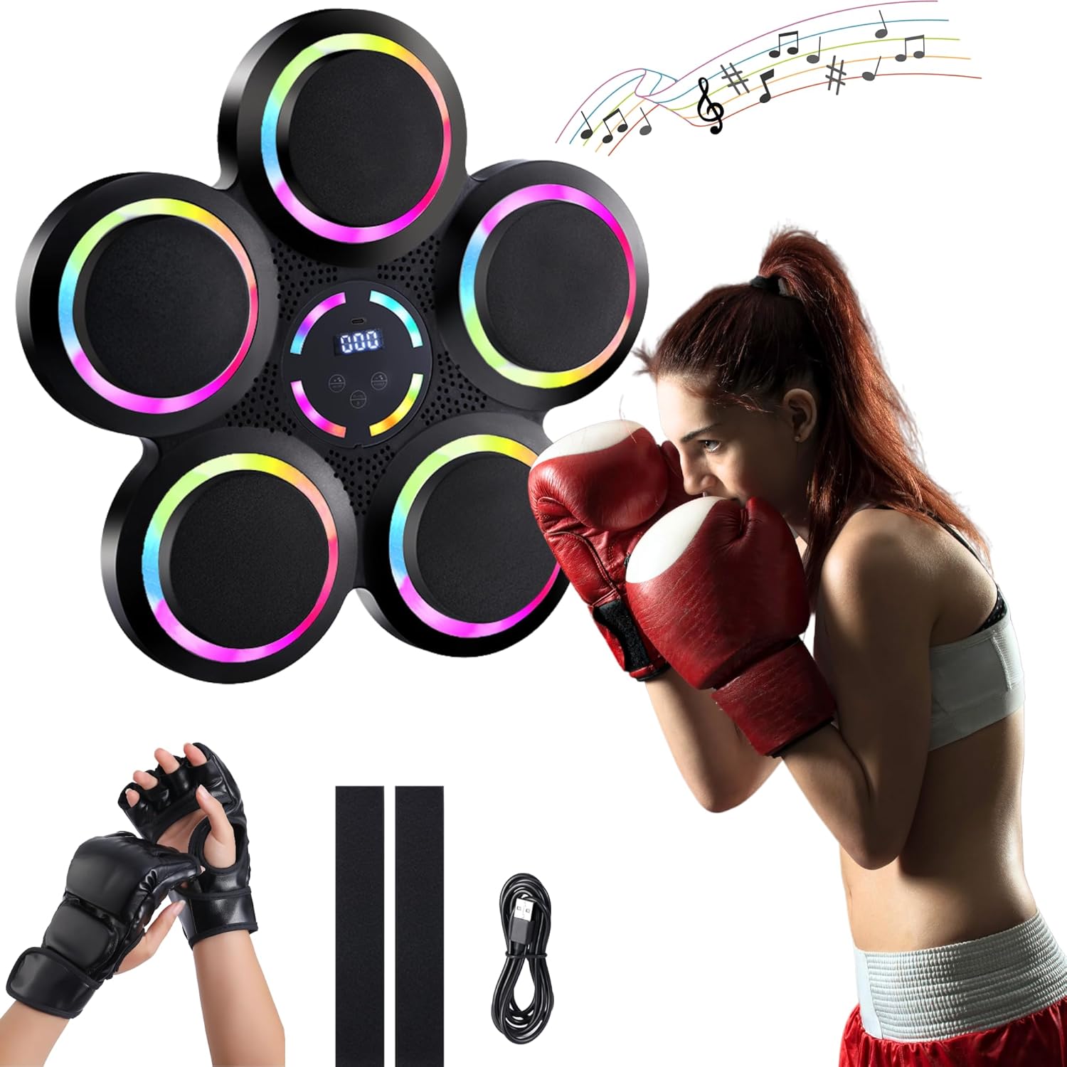 Novedad 2026: Máquina de Boxeo - Led Gloves Music reseña y precio