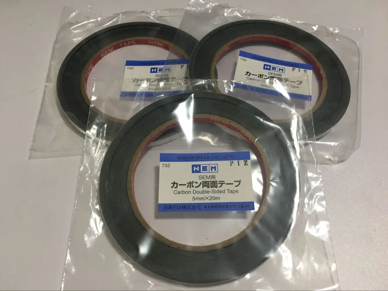 Cinta conductora de carbono SE - Electronics In Japan reseña y precio