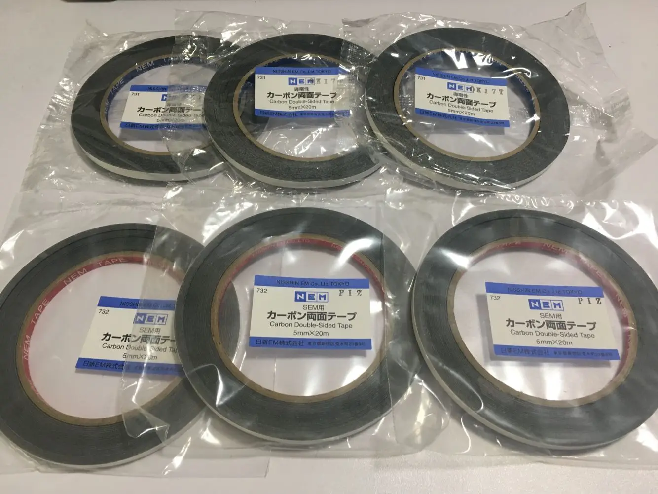 Cinta conductora de carbono SE - Electronics In Japan reseña y precio