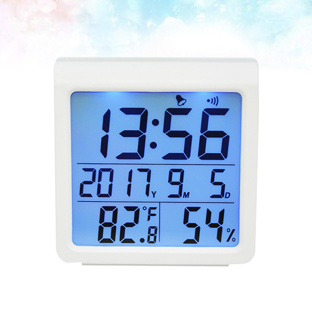 Higrómetro Digital con Retroil - Digital Alarm Clock reseña y precio