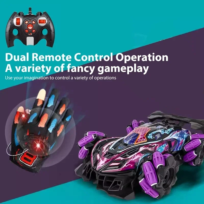 Coche de deriva F2 RC con luce - Led Gloves Music reseña y precio