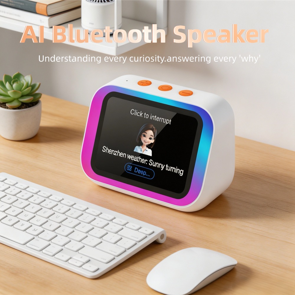 Altavoz Bluetooth con IA 5.4,  - Digital Alarm Clock reseña y precio
