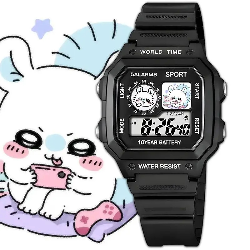 Reloj Digital Cuadrado con Est - Digital Alarm Clock reseña y precio