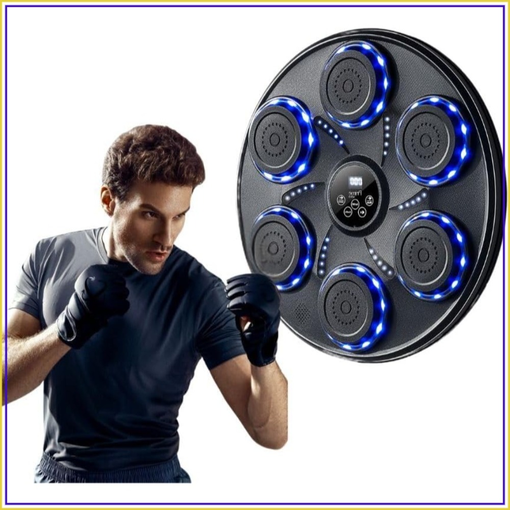 Máquina de Boxeo Inteligente c - Led Gloves Music reseña y precio