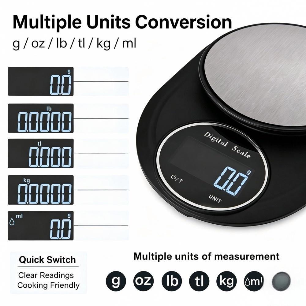 Báscula Digital de Cocina Port - Electronics & Gadgets Starting With D reseña y precio