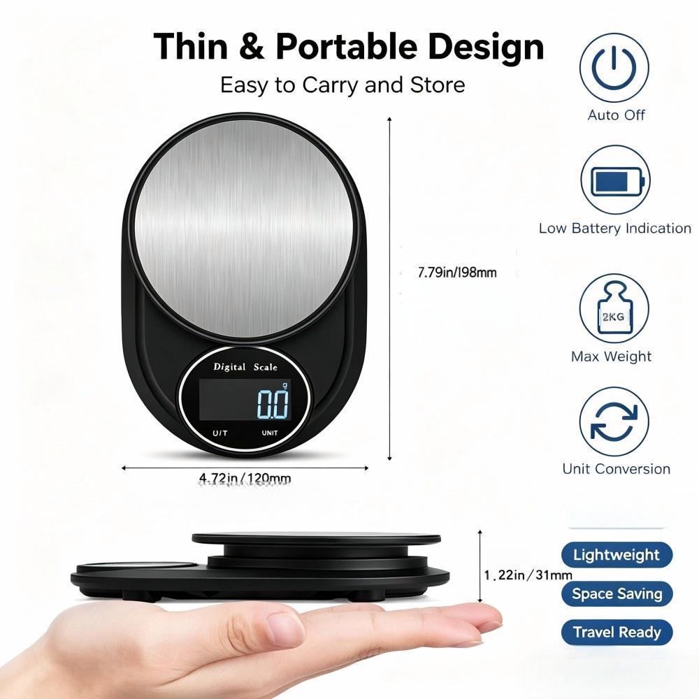 Báscula Digital de Cocina Port - Electronics & Gadgets Starting With D reseña y precio