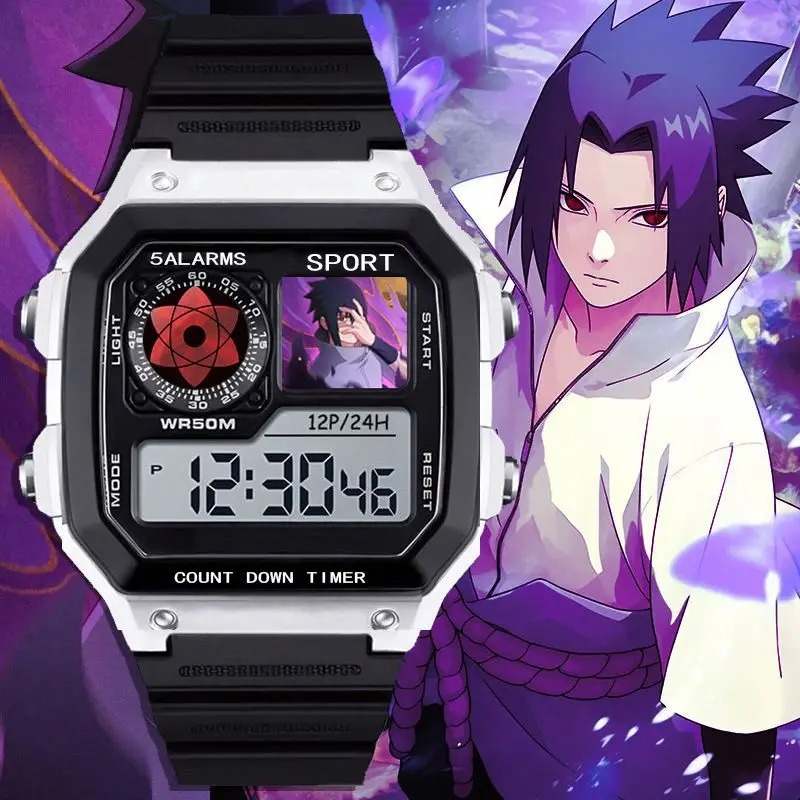 Reloj Naruto Sasuke Obito Uchi - Electronics In Japan reseña y precio